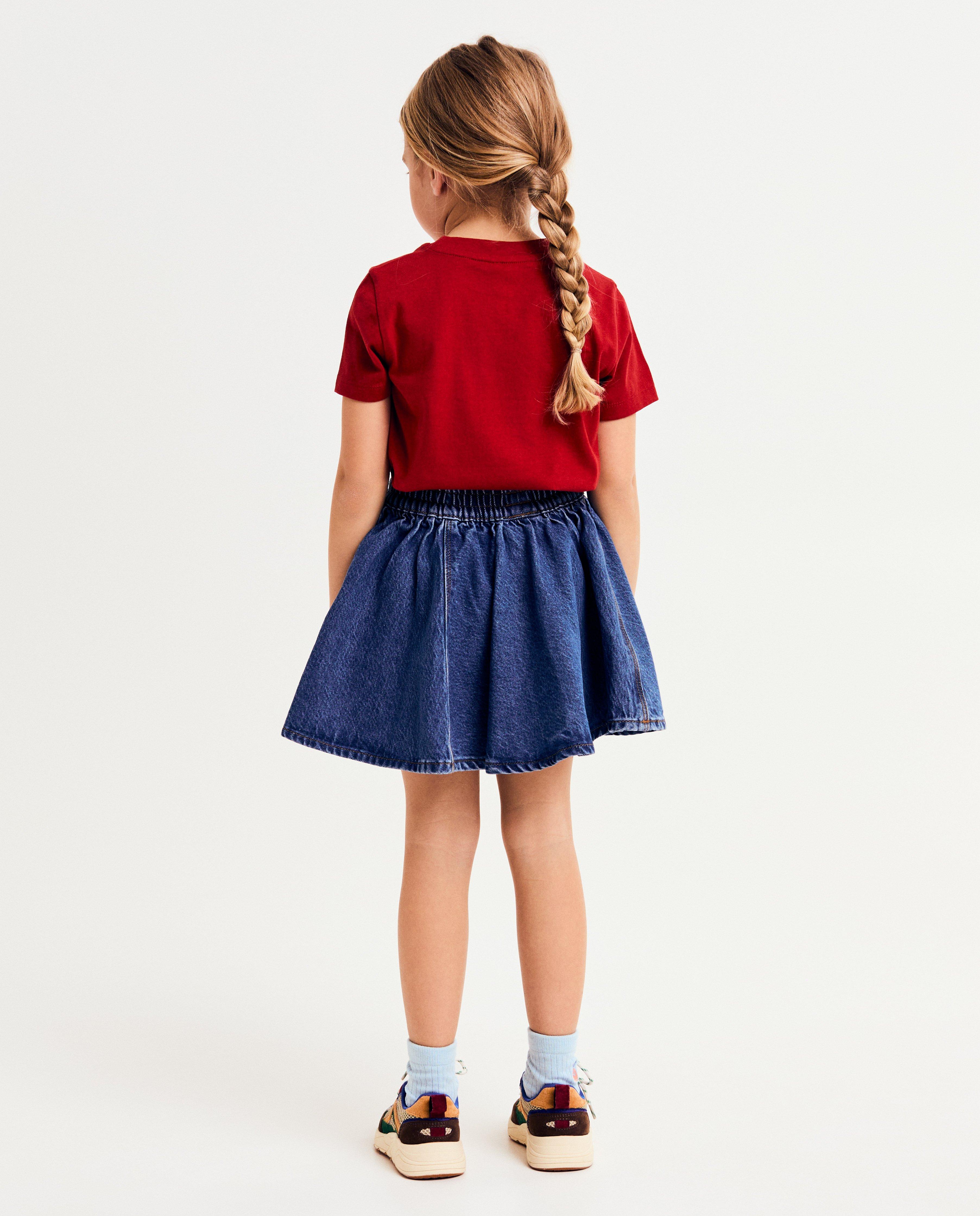 Baptiste biopamut póló, unisex, 98-128 piros