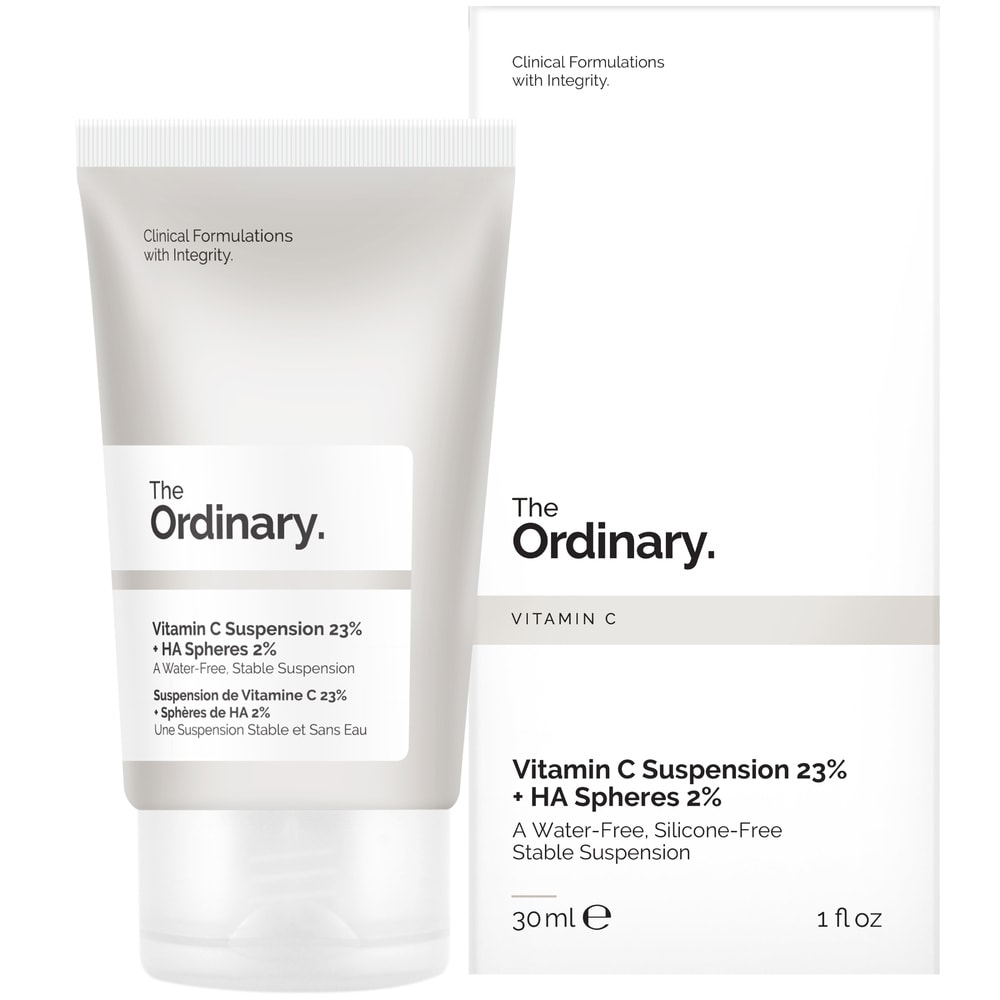 The Ordinary Suspension de Vitamine C 23% + Sphères d e HA 2% Vitamine C