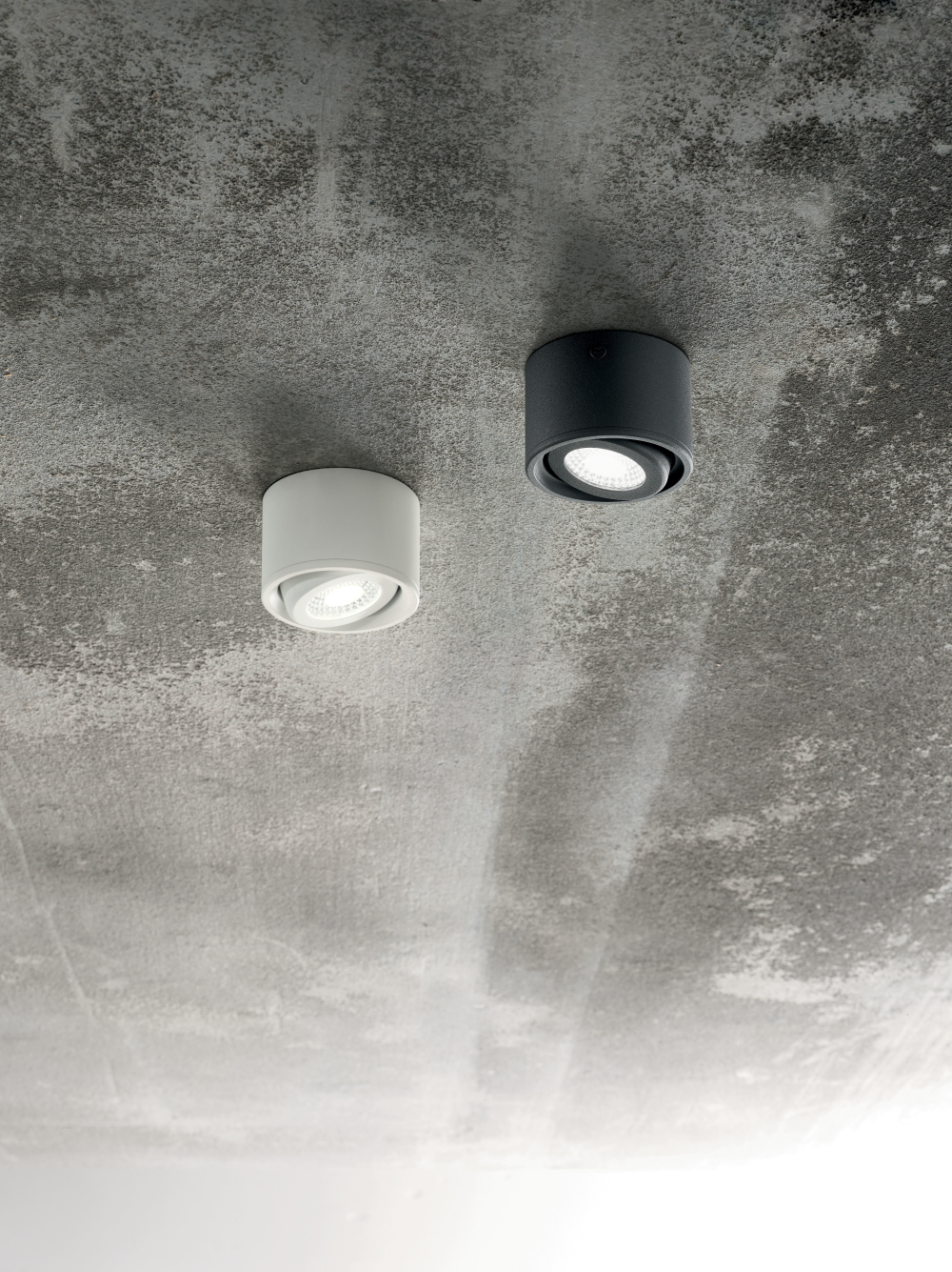 LED Aufbau Deckenspot 1-flg.