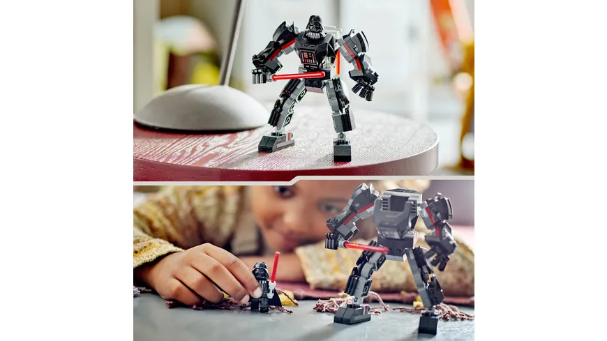 LEGO Star Wars 75368 Darth Vader Mech, baubare Actionfigur-Spielzeug