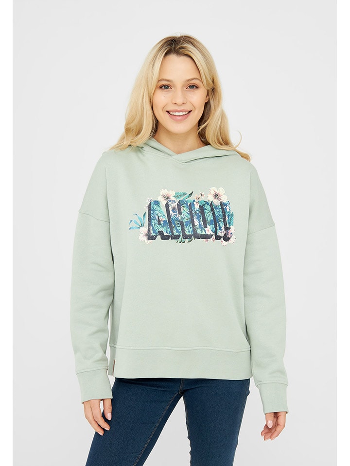 Derbe Hoodie in Hellgrün günstig kaufen