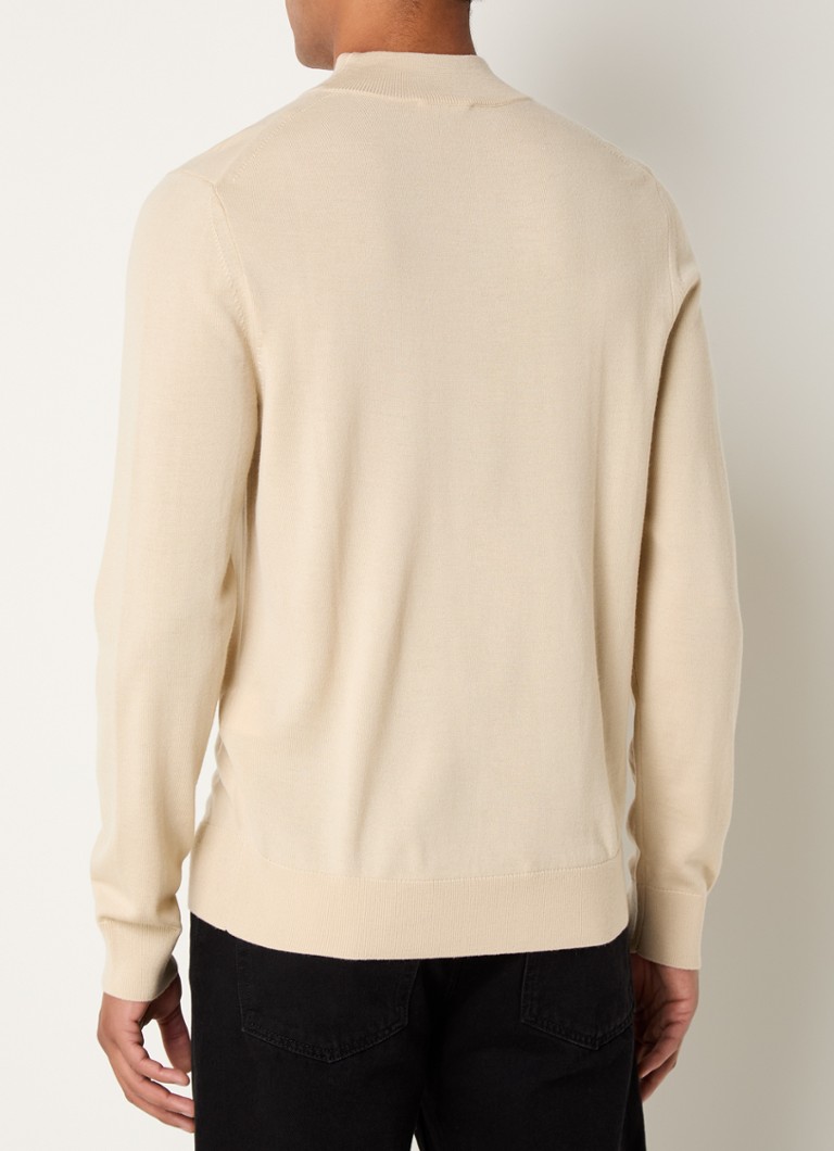Maglione Sandro in lana pregiata con collo alto