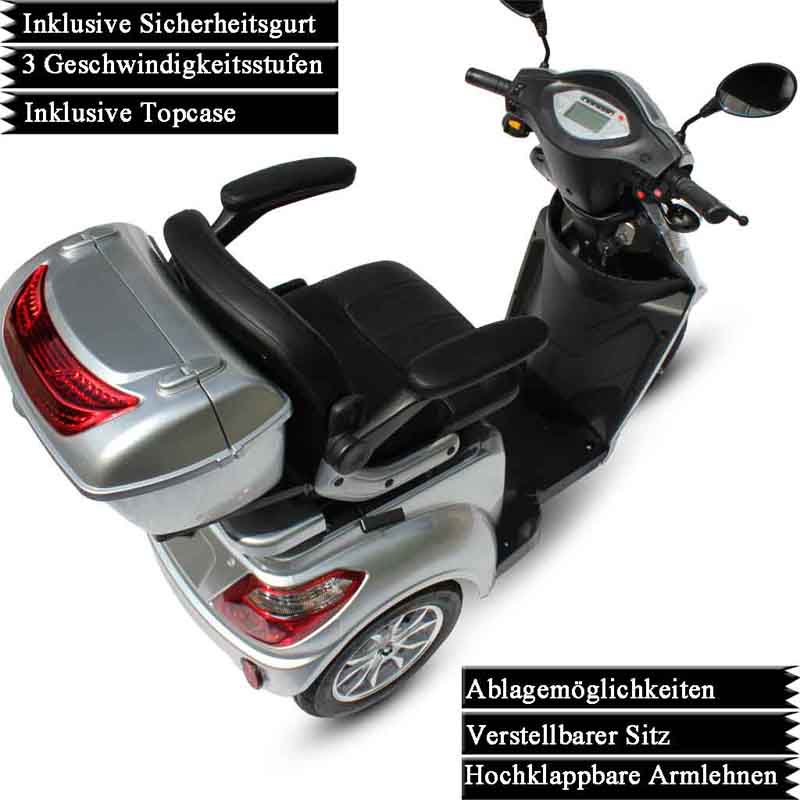 ECO ENGEL 501 Silber, 25 km/h Seniorenmobil