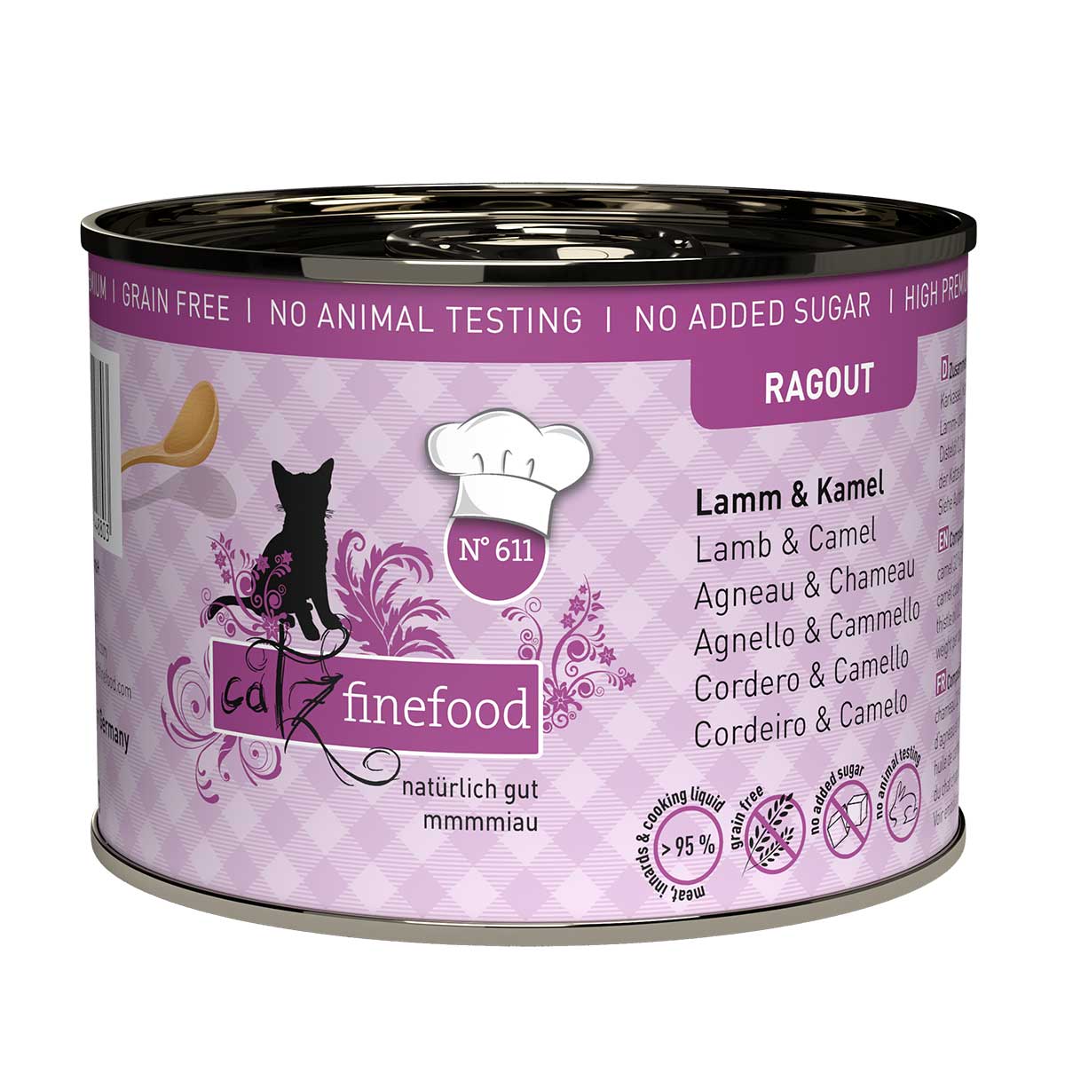 catz finefood Ragout No.611 Lamm & Kamel kaufen bei ZooRoyal