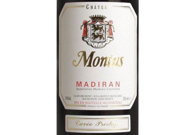 Brumont Château Montus Prestige 1999 Sud-Ouest Madiran
