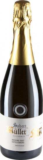 Kapellenberg Riesling Sekt extra trocken - Weingut Hubert Müller