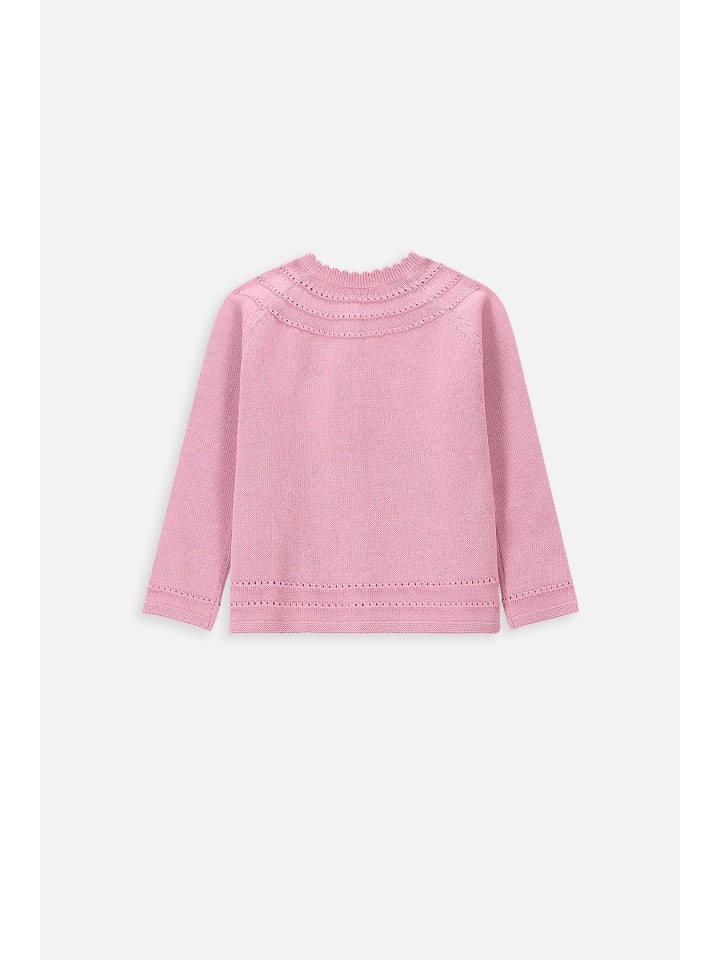 Coccodrillo Strickjacke in rosa günstig kaufen