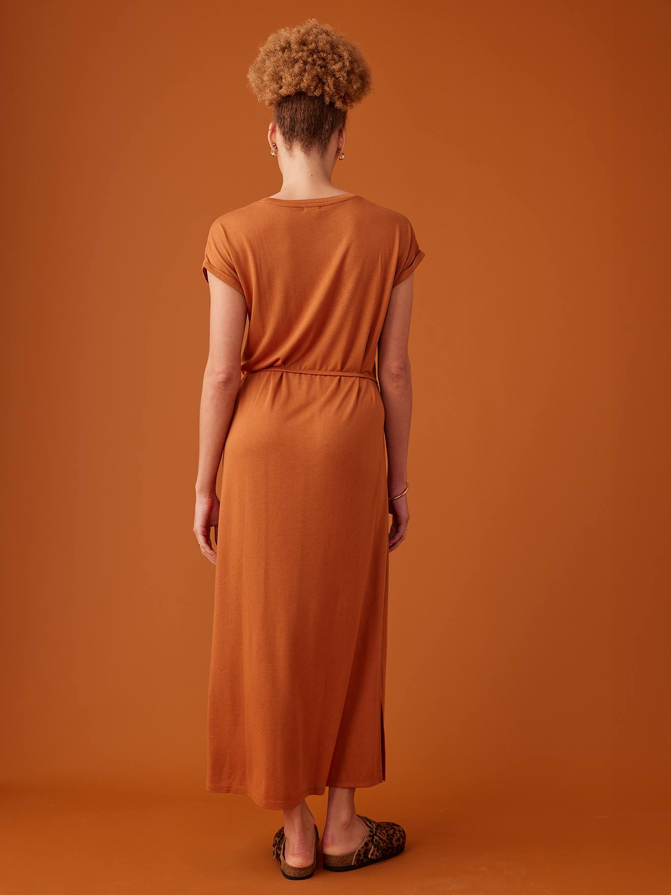 Envie de Fraise Maxikleid für die Schwangerschaft ENVIE DE FRAISE - karamell