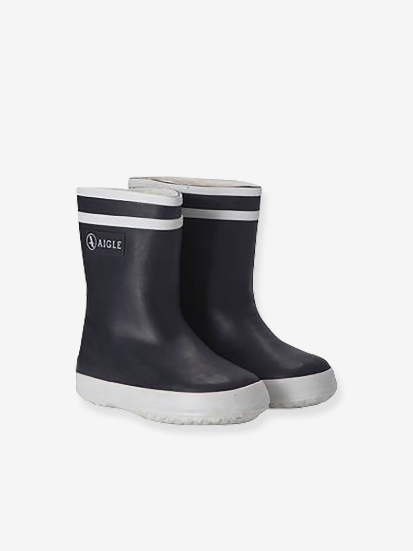 Aigle Jungen Baby Gummistiefel BABY FLAC FUR AIGLE - marine