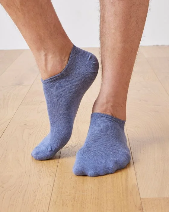 Lot de 2 paires de socquettes invisibles