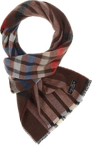 FRAAS Sustainability Edition - Karierter Cashmink-Schal - Made in Germany