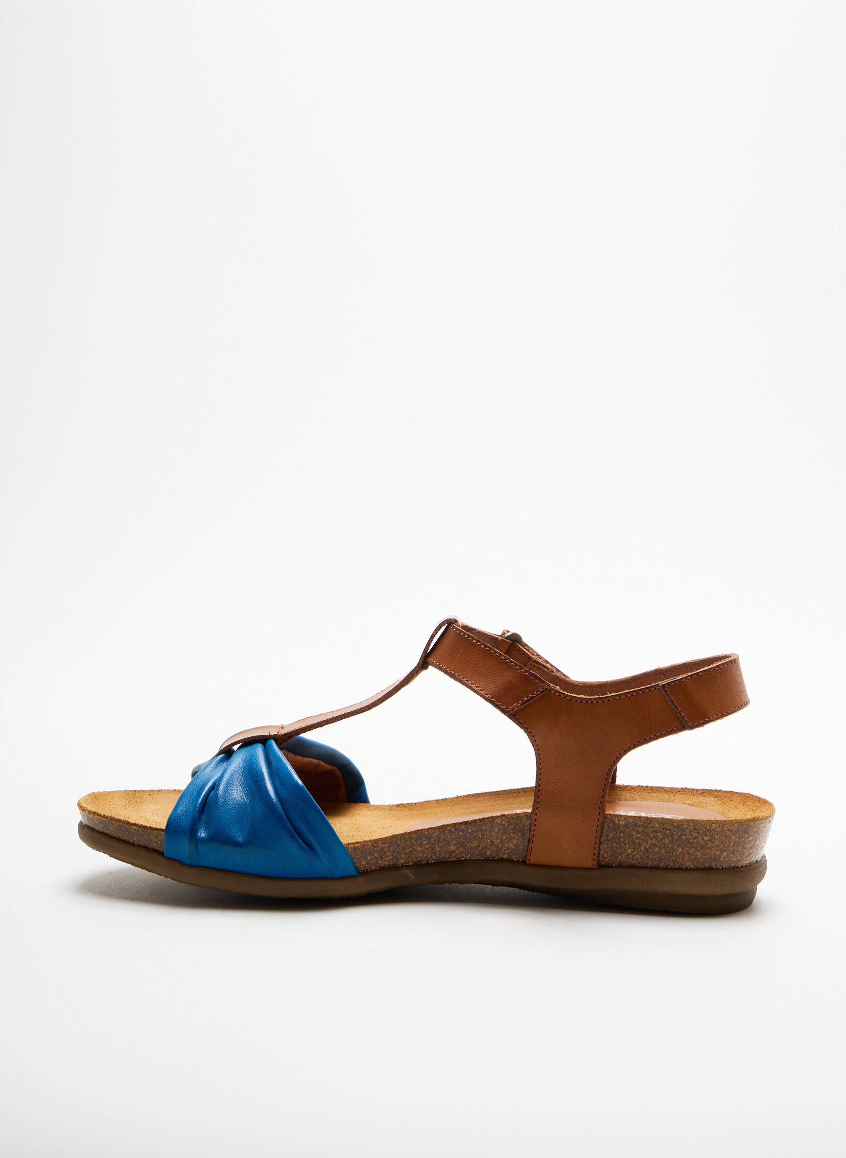 Xapatan Sandales Nu Pieds Femme couleur bleu