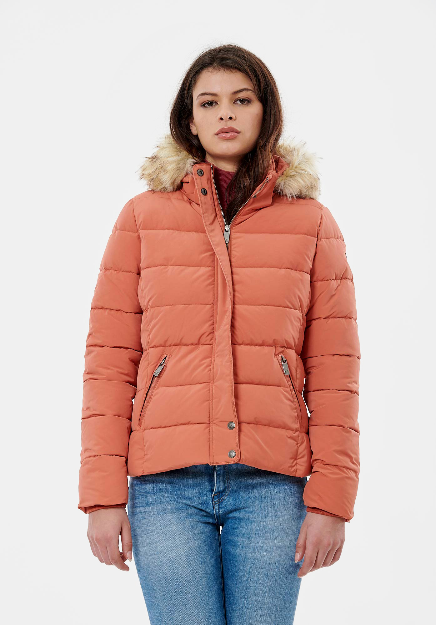 DIBBY  Doudoune orange femme
