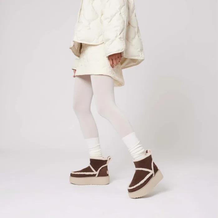 Coccinelle x Inuikii Classique Low Shearling