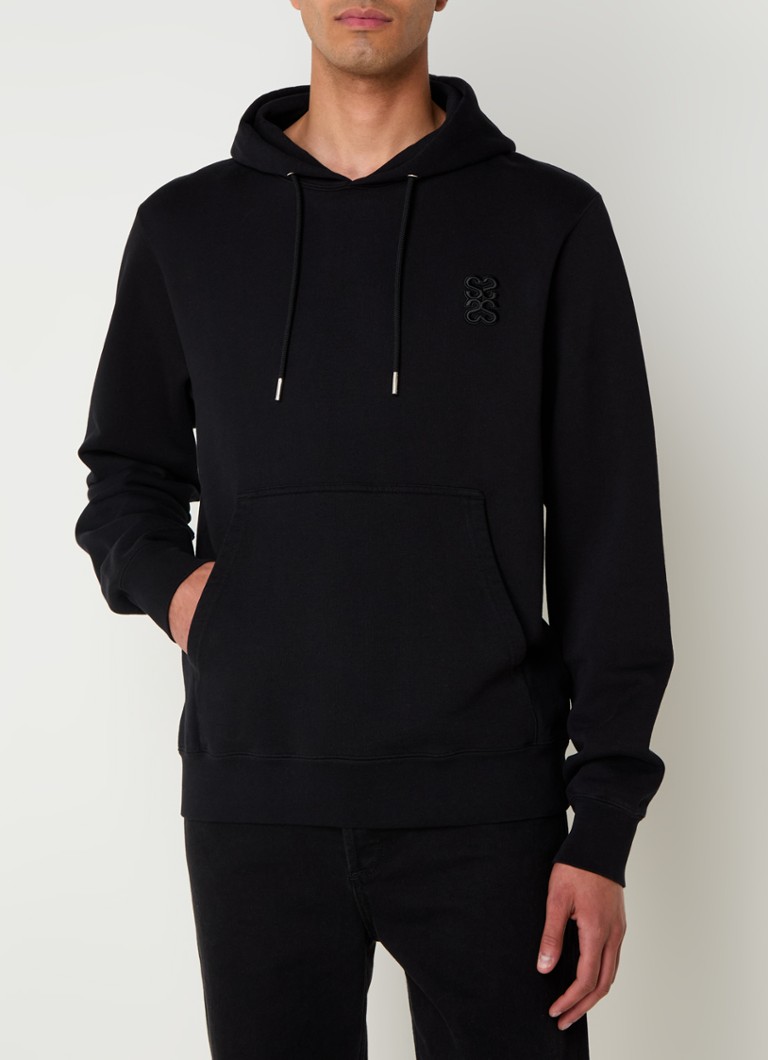 Sandro Hoodie with logo embroidery