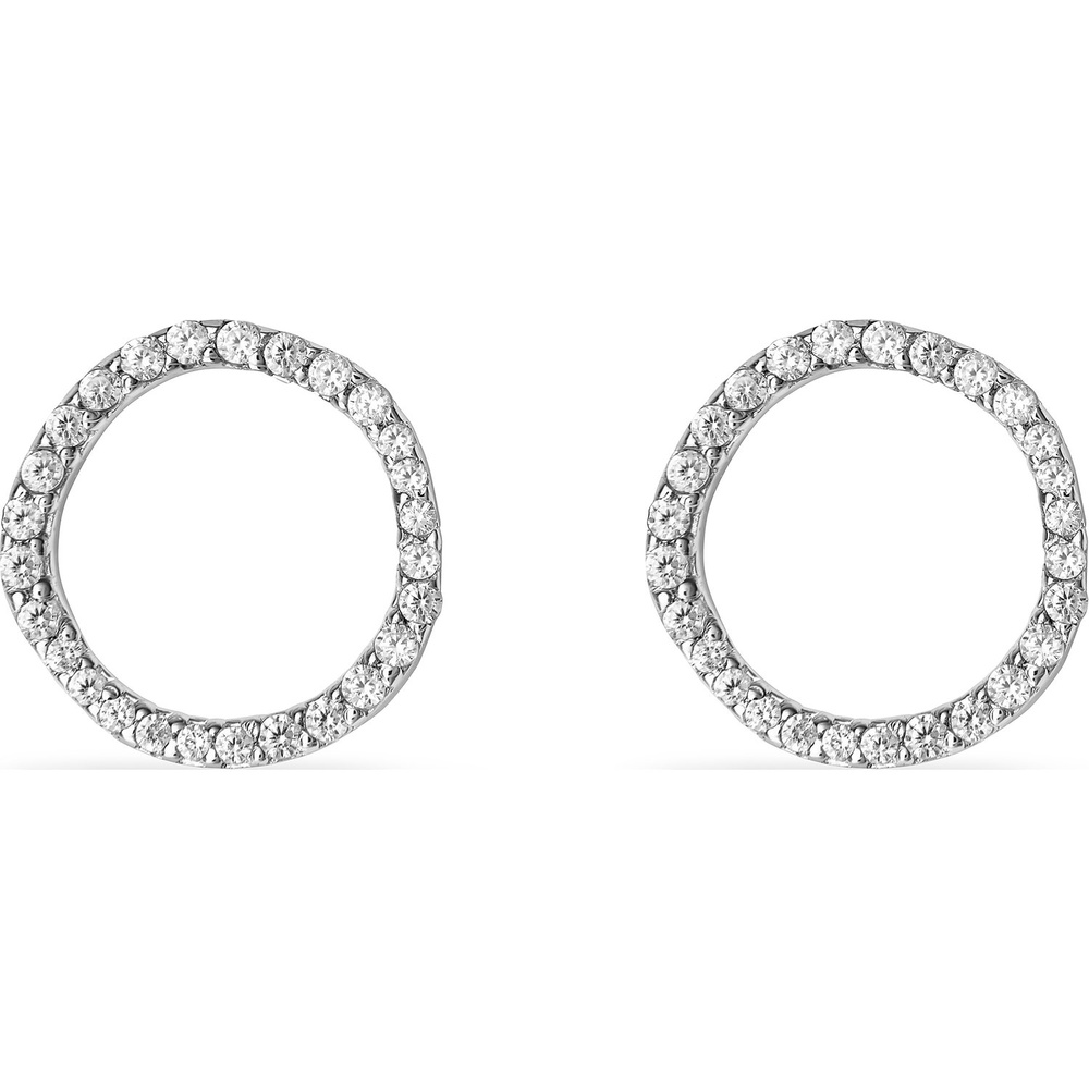FAVS Boucles d'oreilles à fermoir à poussette 925 Argent Boucles d'oreilles
