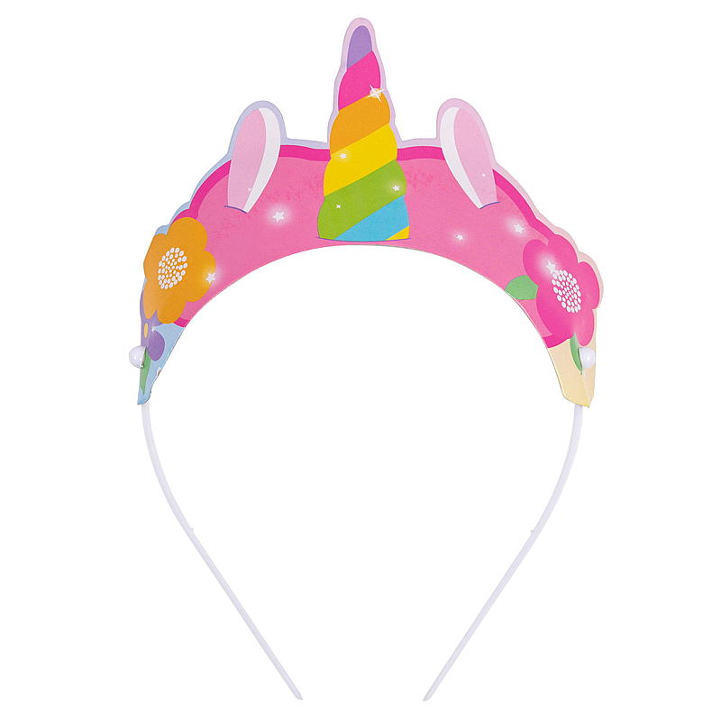 Giform Tiara 4-pk unicorn