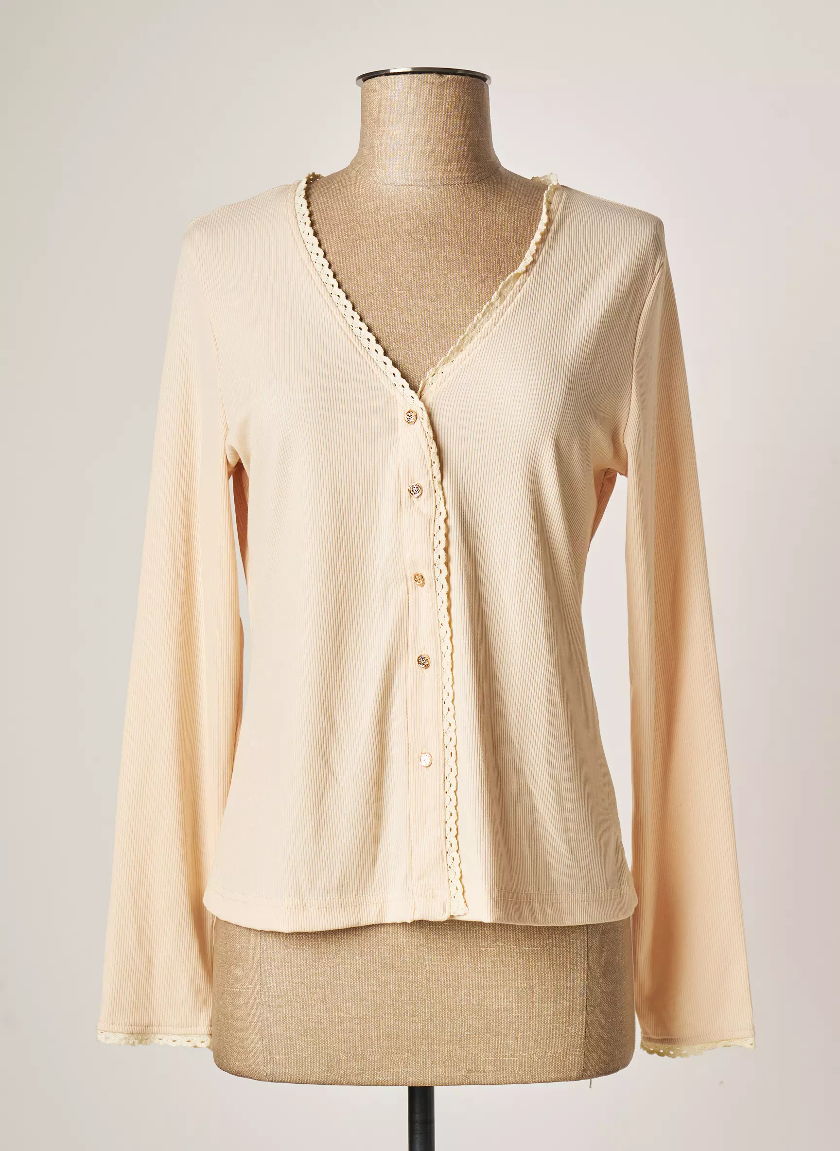 Lovie   Co Tshirts Femme couleur beige