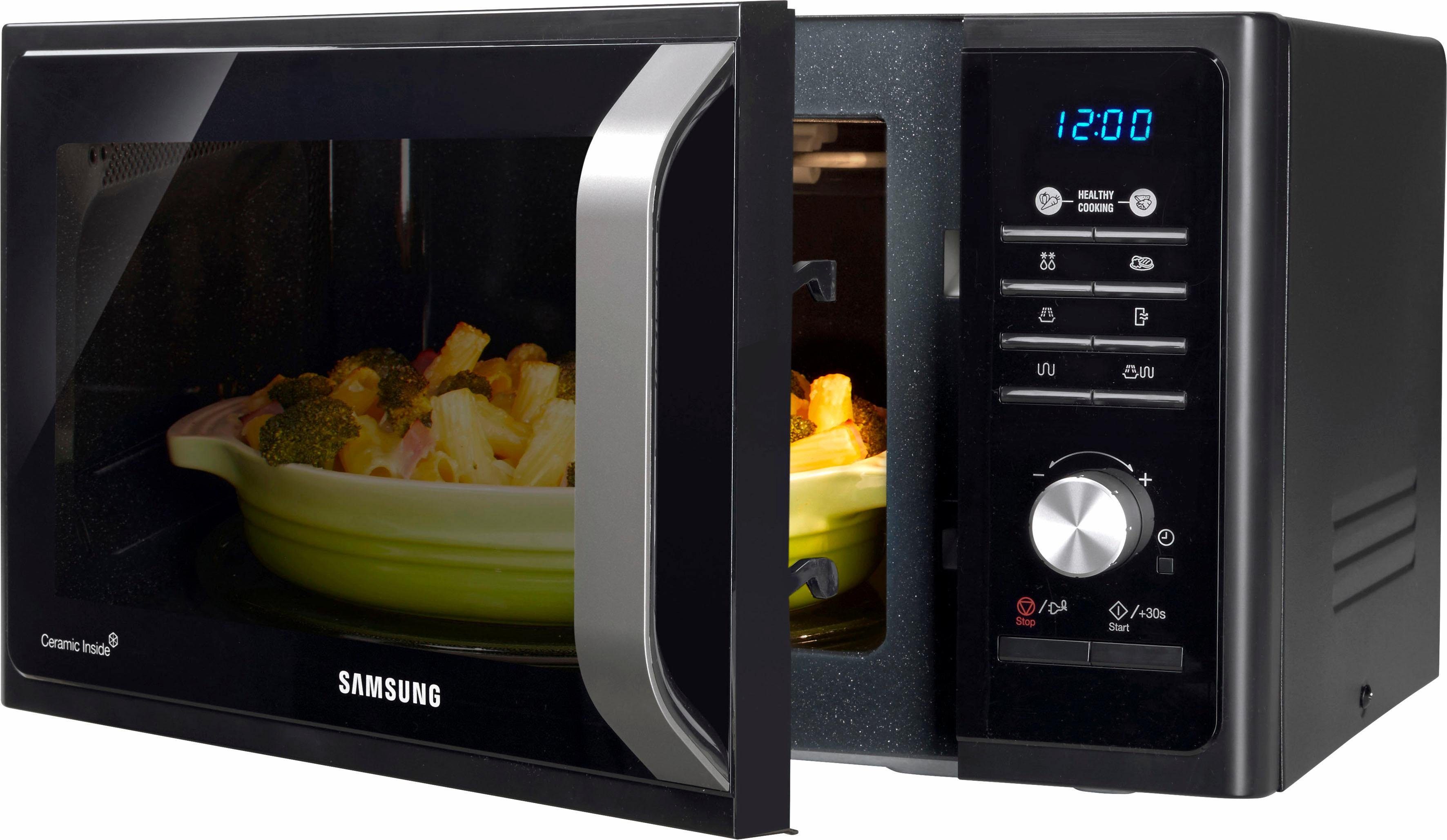 Samsung Mikrowelle MG23F301TCK/EG, Grill, 23 l