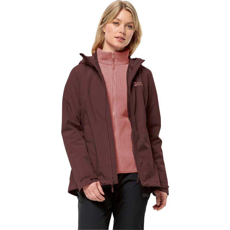 Jack Wolfskin MOONRISE 3IN1 Doppeljacke Damen