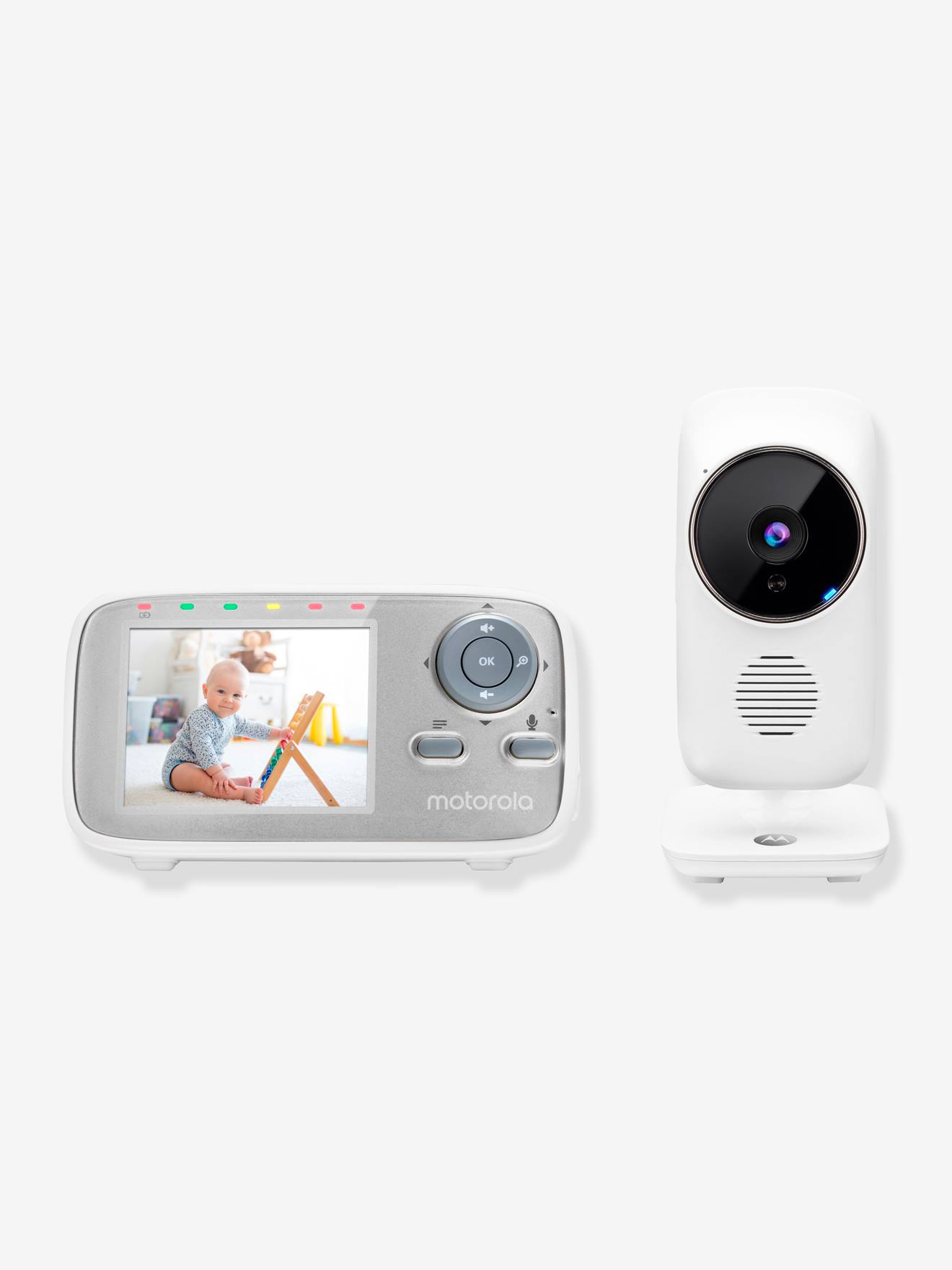 Babyphone vidéo sans fil VM 483 MOTOROLA blanc