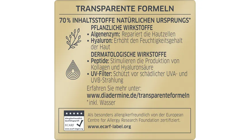 DIADERMINE Age Supreme Tagespflege Regeneration LSF 30 50 ml