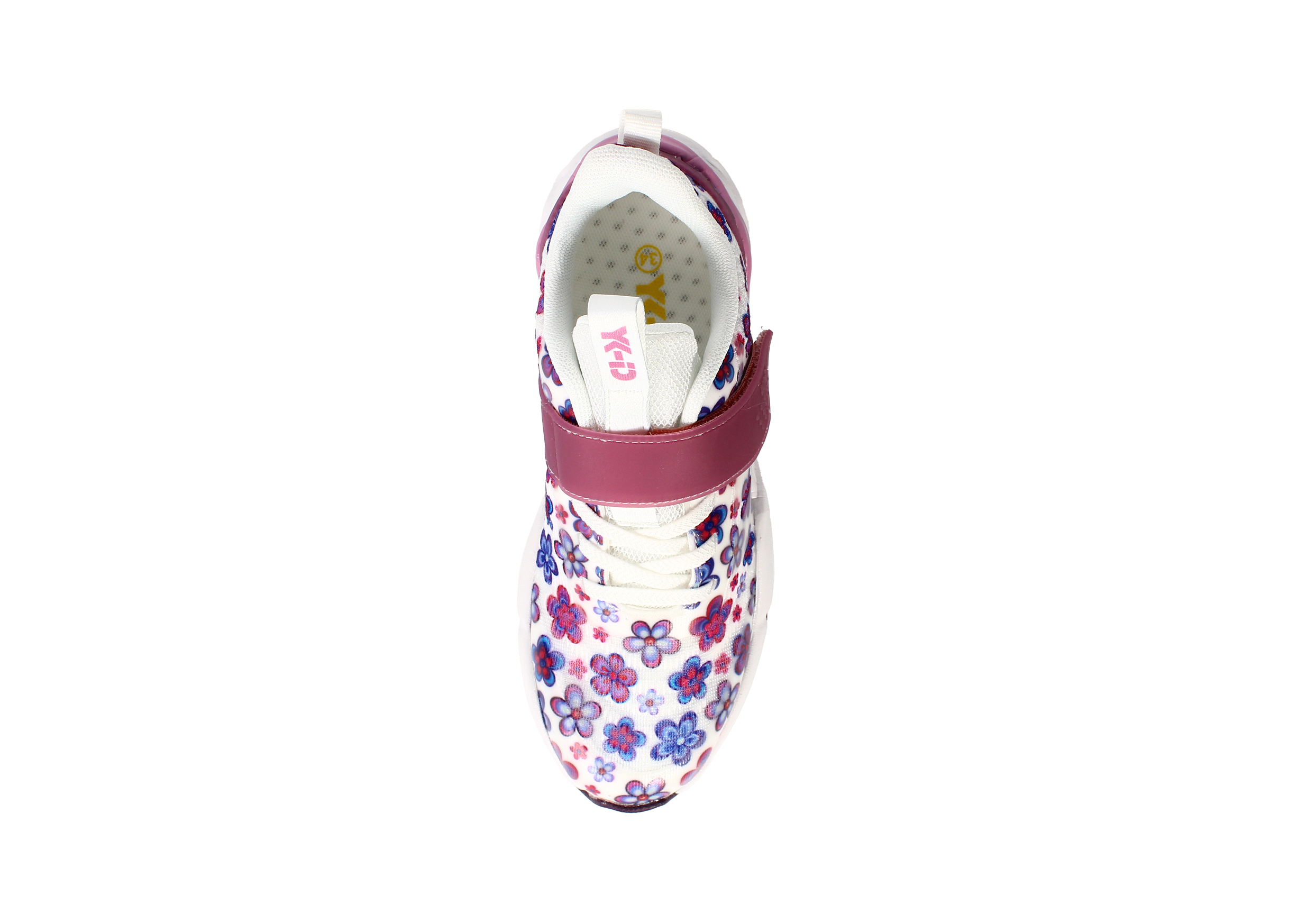 Lurchi Sneaker Leif YK-ID - white rose flowers