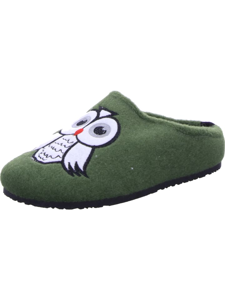 Scandi Pantoffel in grün günstig kaufen