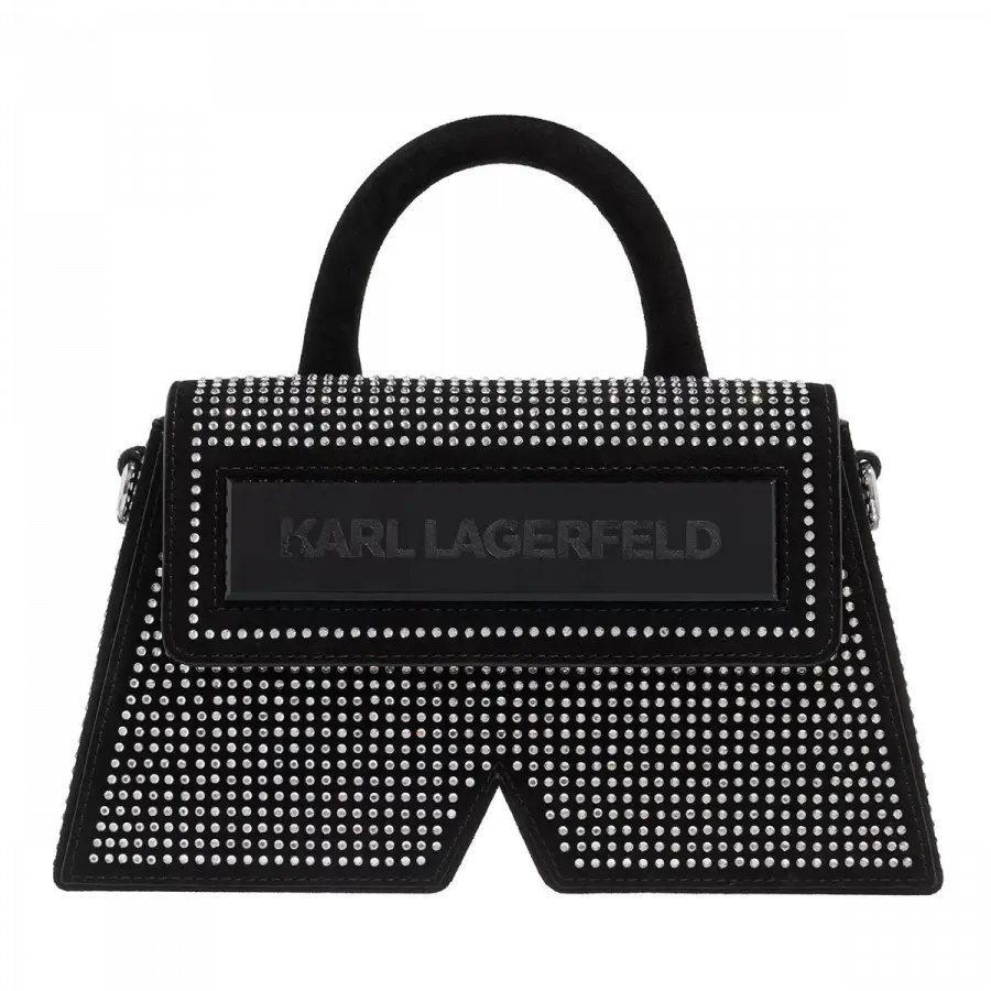Karl Lagerfeld - Karl Lagerfeld Shoulder Bags Kalbsleder Black - schwarz