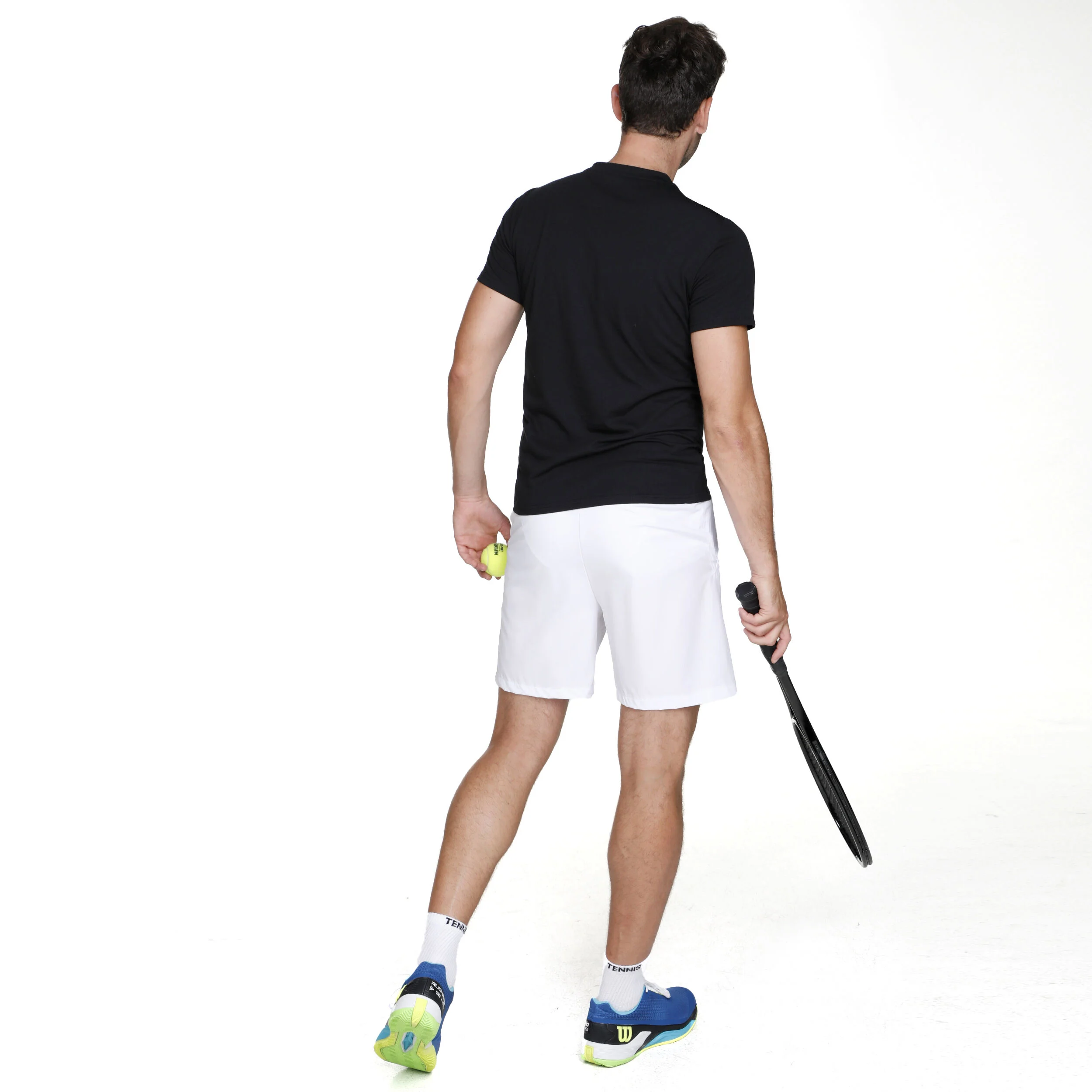 Kick Your Ace T-Shirt Herren - Schwarz, Weiß