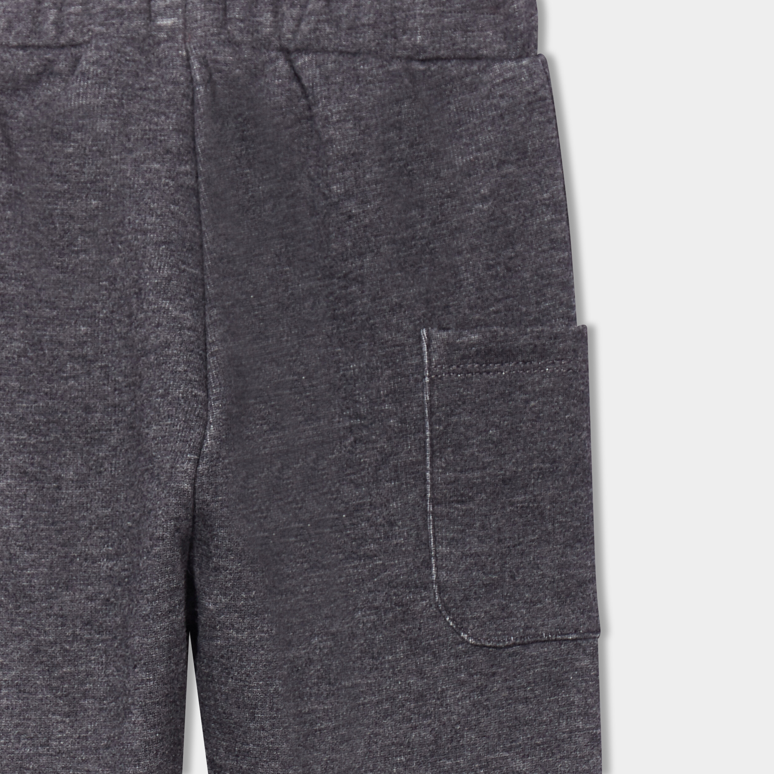 Pantalon de jogging loose gris foncé bébé garçon | La Halle
