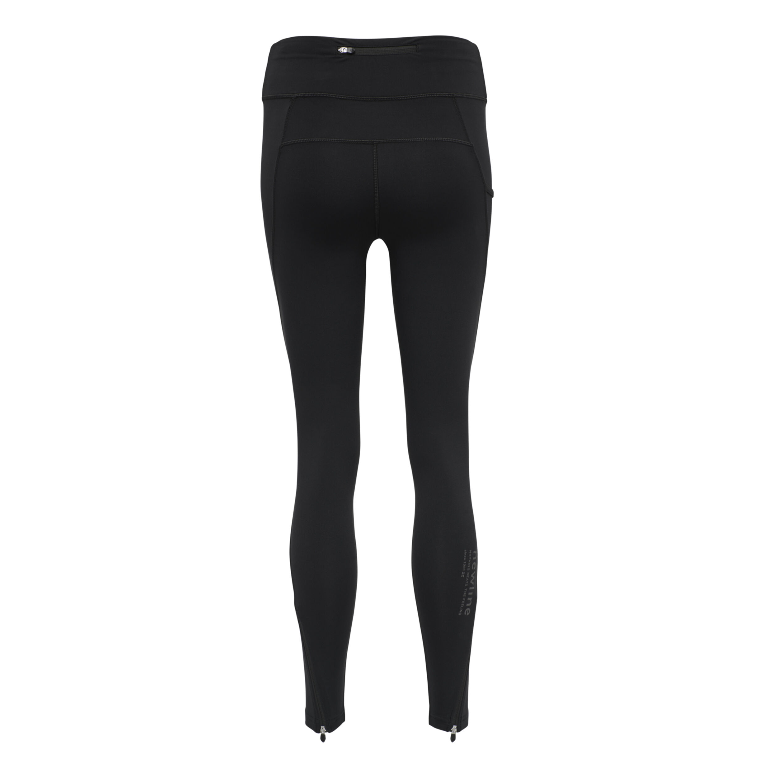 Highwaist Warm Tight Damen - Schwarz