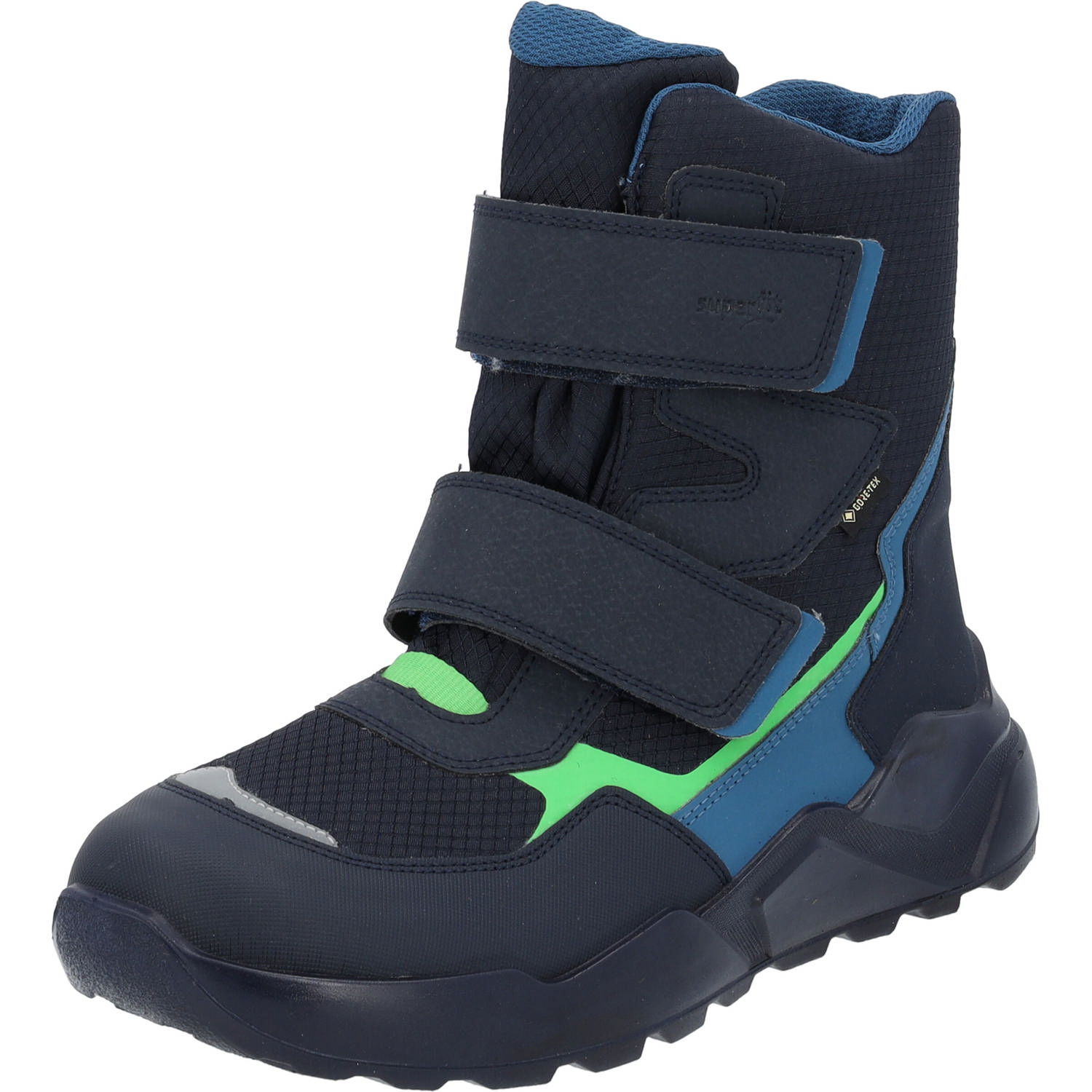 Superfit ROCKET 00402, Winterstiefel, Kinder, Blau/Grün