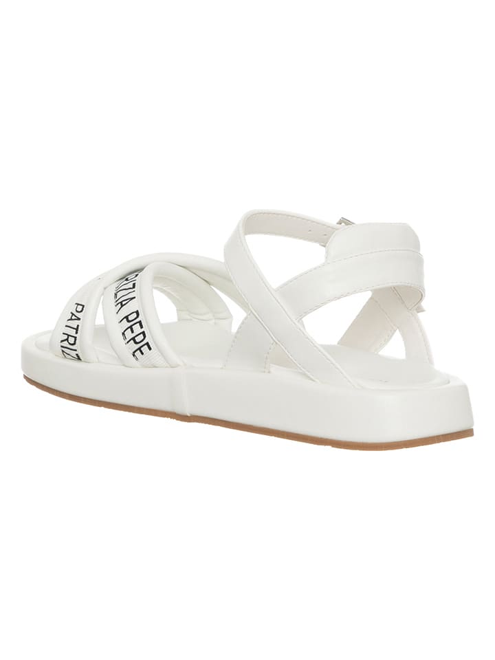 Patrizia Pepe Sandalen in Weiß günstig kaufen
