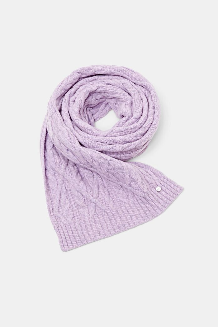 Geschenk-Set: Beanie und Schal aus Wollmix