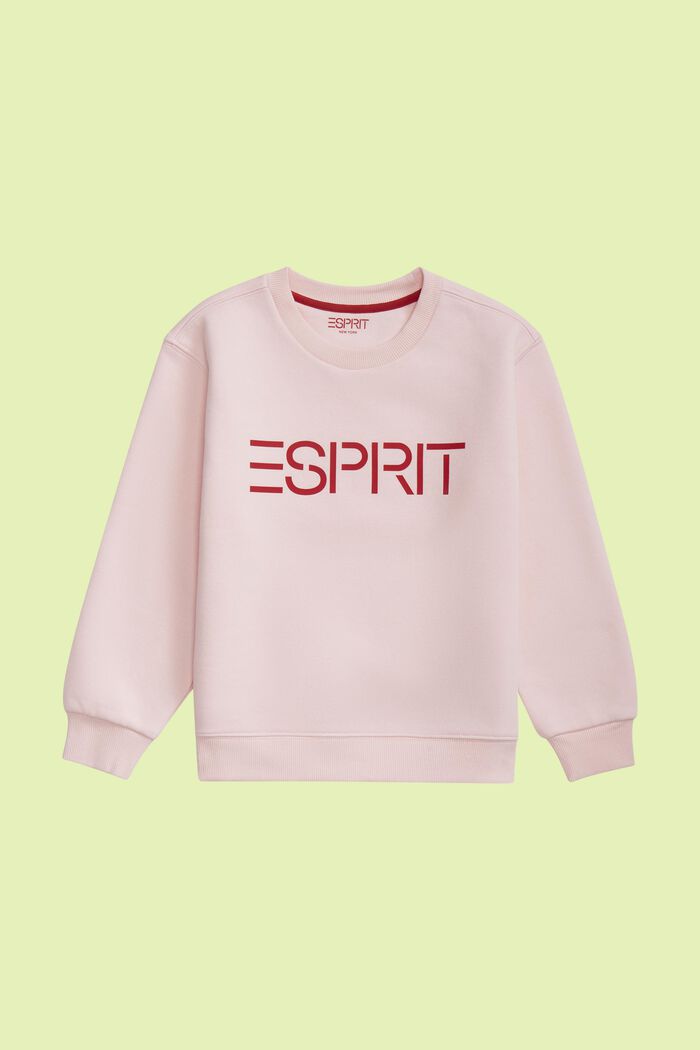 Logo-Sweatshirt mit Rundhalsausschnitt