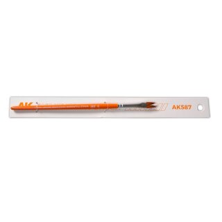 AK Whale Tail / Ribbon Weathering Synthetic Brush