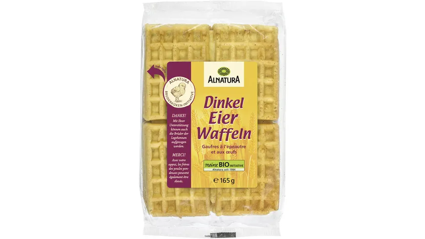 Alnatura Bio Dinkel Eierwaffeln 165 g
