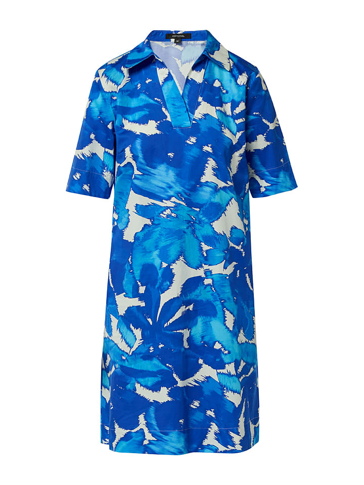comma Kleid in Blau günstig kaufen
