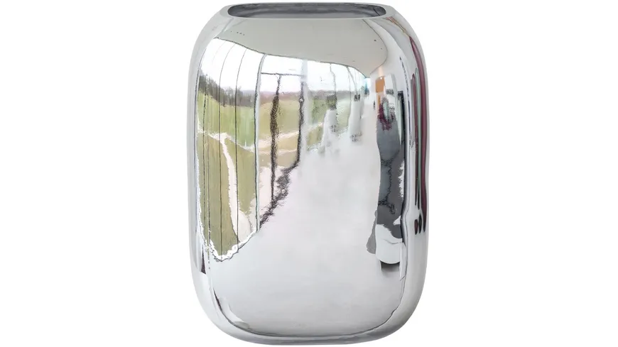 LEONARDO Vase Neve 20 cm silber