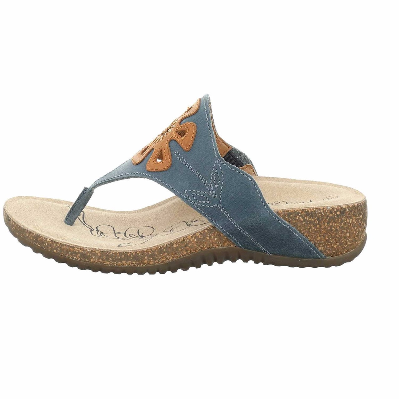 JOSEF SEIBEL Zehentrenner blau Natalya 09