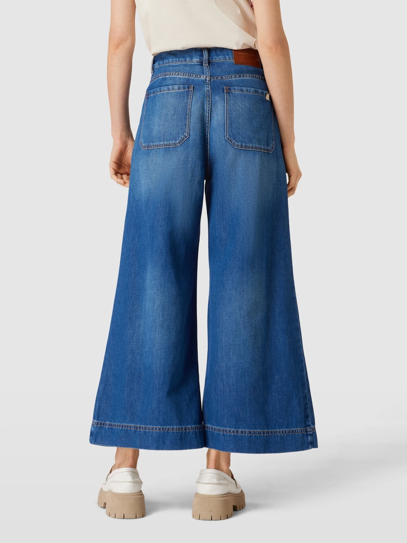 Flared Jeans mit 5-Pocket-Design Modell 'RIBELLE' in jeans