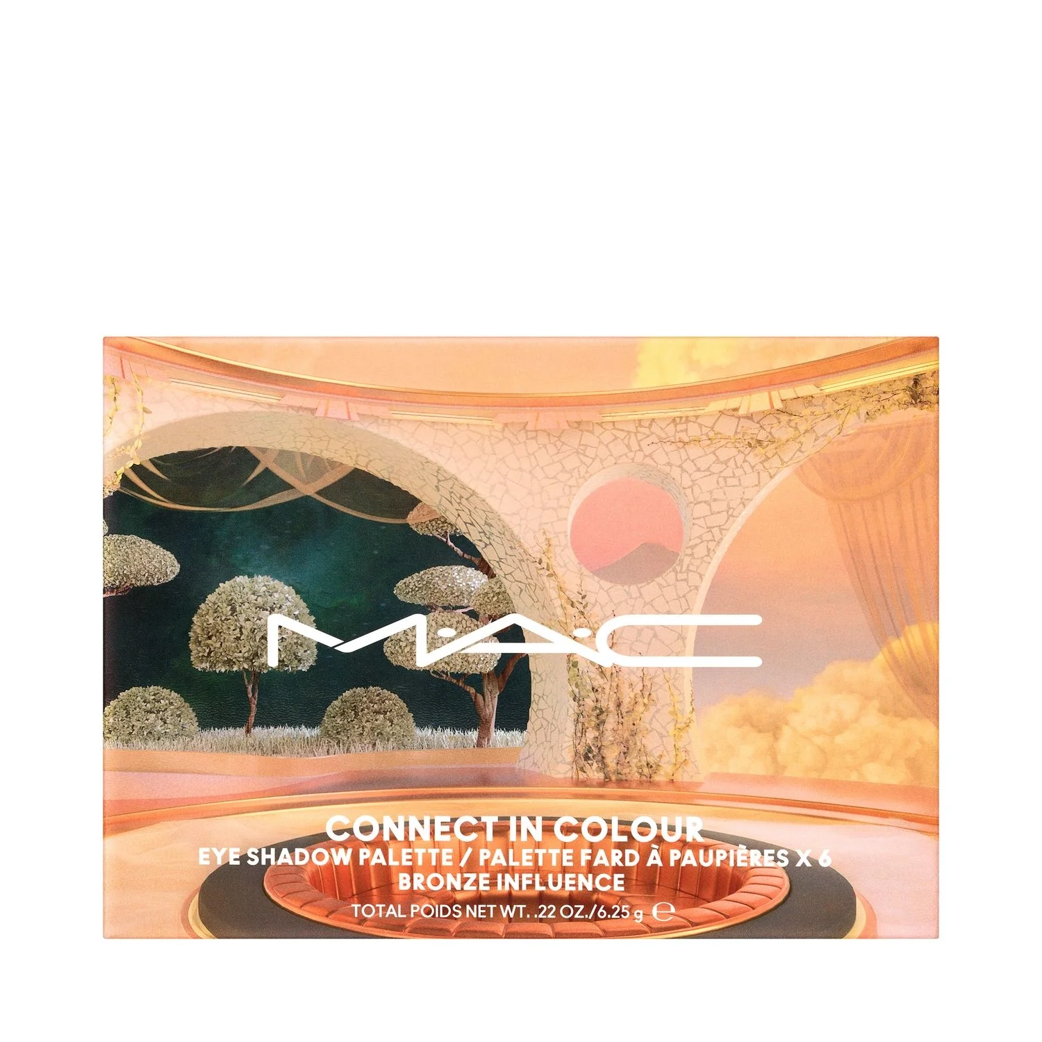 Connect In Colour paleta sjenila za oči: Bronze Influence - paleta sjenila za oči, kompaktno sjenilo za oči
