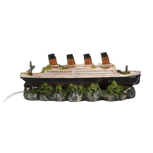 Aquarium Dekoration Bubble Titanic günstig kaufen