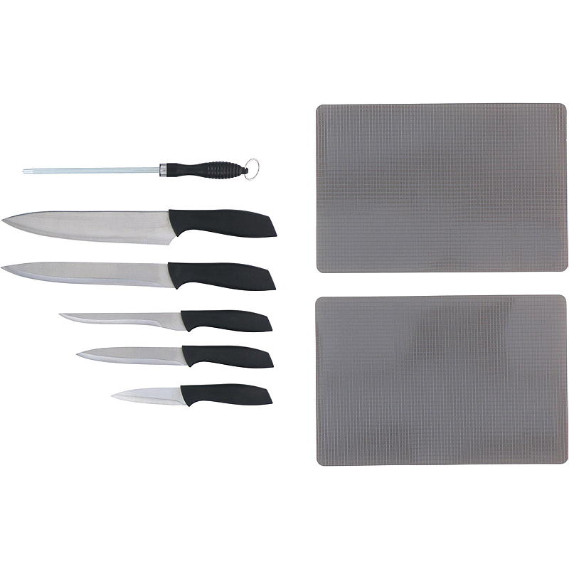 Alpina Kniv 8 stk m/sliper og kuttebrett Alpina