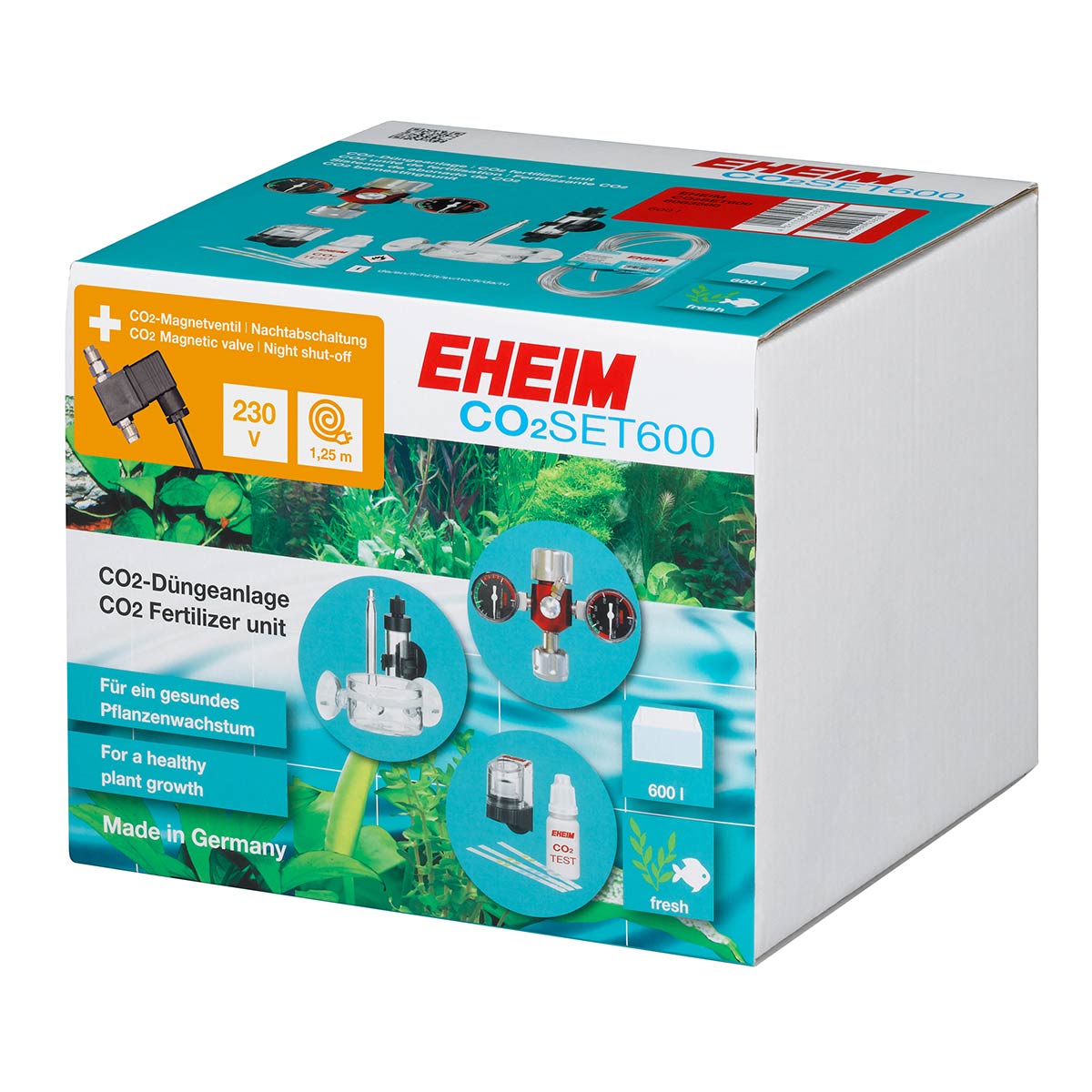 EHEIM CO2-SET600 inkl. Magnetventil- ohne Flasche