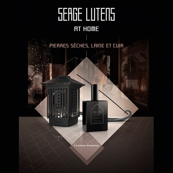 Serge Lutens At Home Pierres Sèches, Laines et Cuir / La Maison Écossaise (