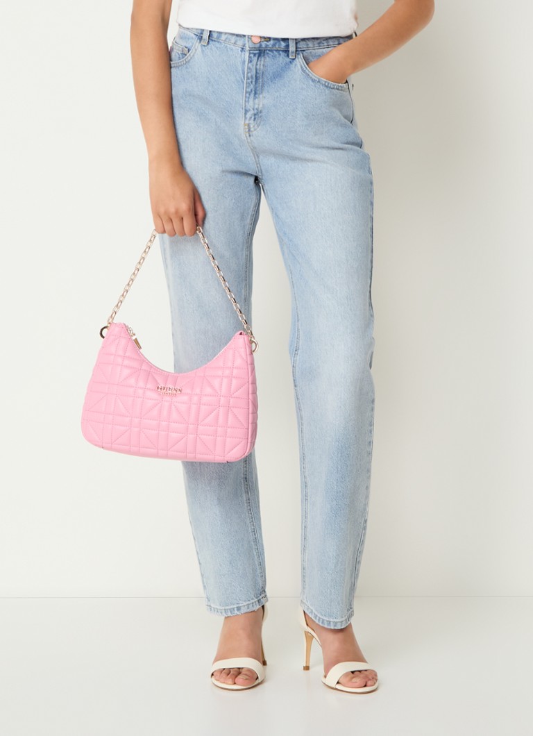 Borsa a tracolla trapuntata GUESS Asia con tracolla removibile