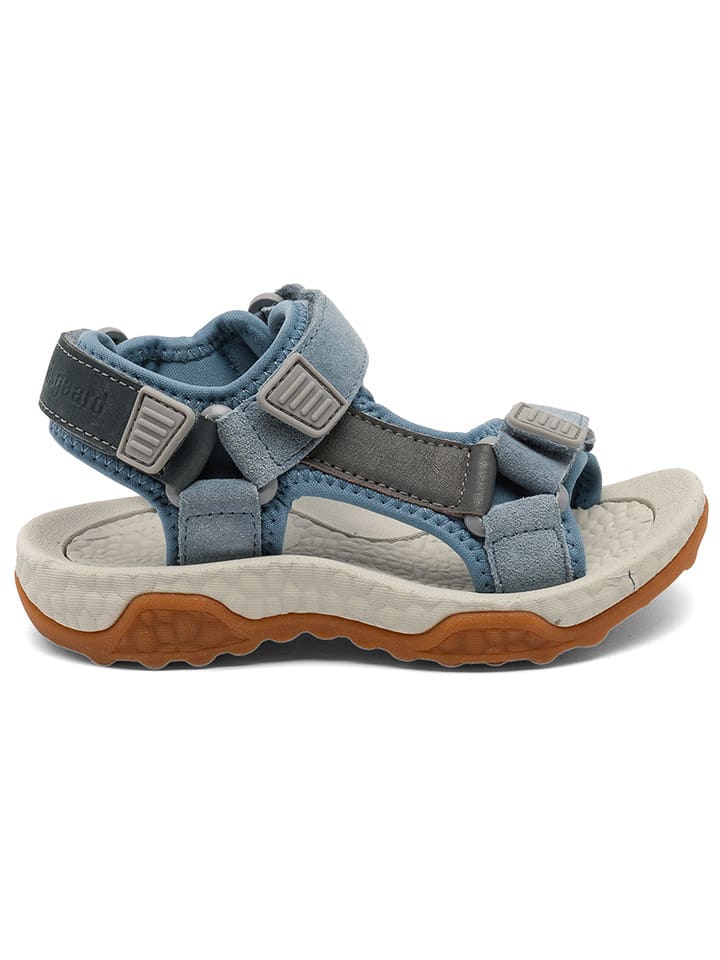 bisgaard Sandalen in Hellblau/ Grau günstig kaufen