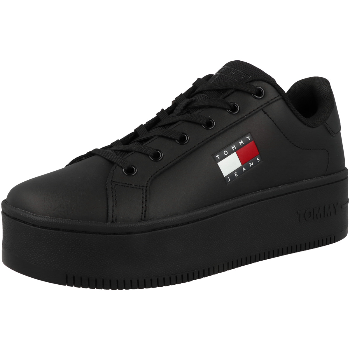 Tommy Hilfiger Tommy Jeans Flatform Essential Sneaker Low schwarz